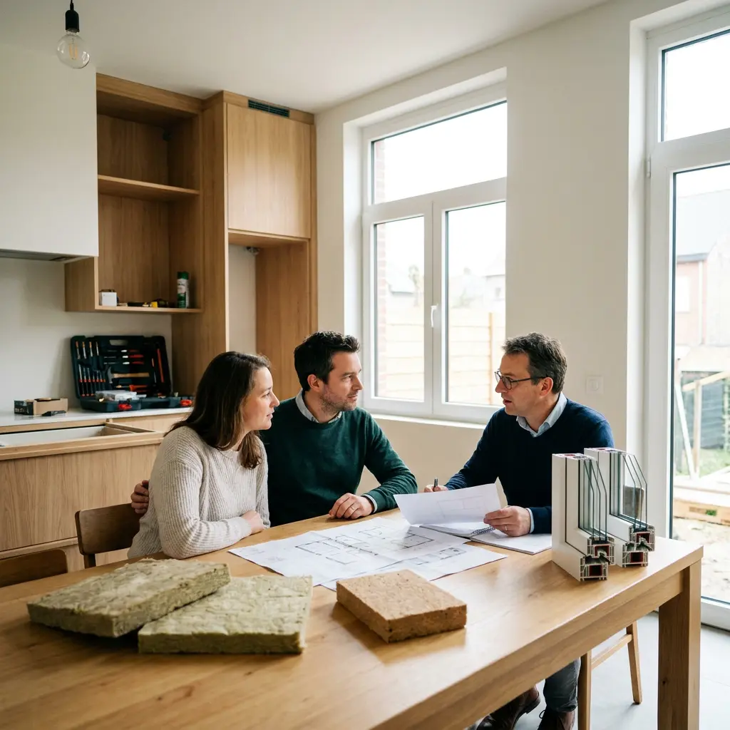 Overleg voor lening groene renovatie
