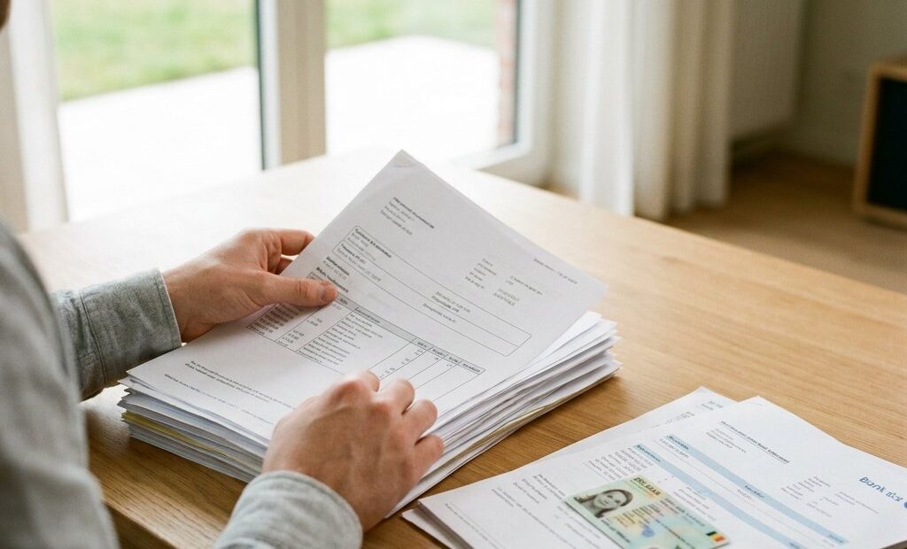 Documenten voor een persoonlijke lening